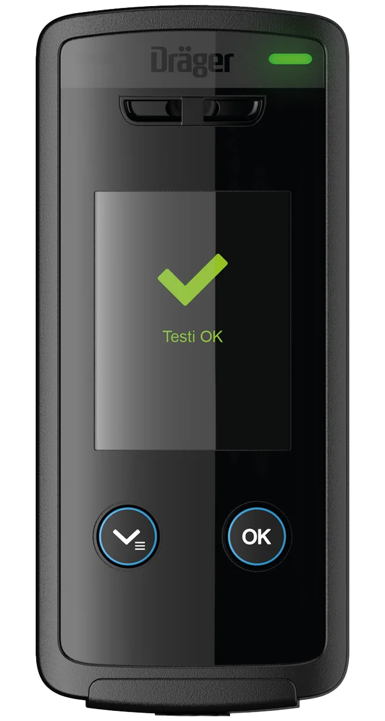 Boîtier d’éthylotest anti-démarrage dans l’habitacle d’un véhicule